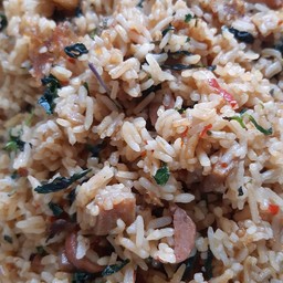 ข้าวผัดกระเพราคลุก