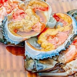 ปูไข่ดอง ชุด 2 ตัว  500 กรัม(ครึ่งกิโลกรัม)