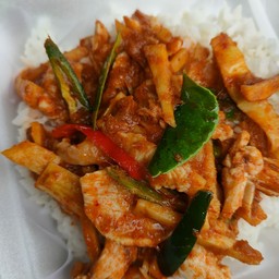 Stir Fried Chili Paste With Bamboo Shoots