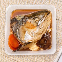 หัวปลาต้มโชยุ