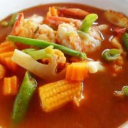 แกงส้มผักรวมกุ้ง