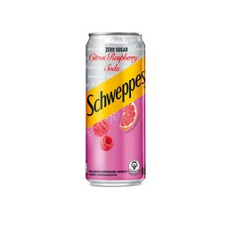 Schweppes Raspberry Soda ( No Suga )