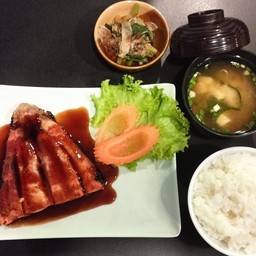 เซต ปลาแซลมอนย่างซีอิ๊ว/เกลือ