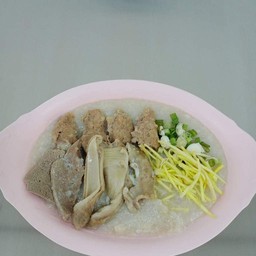 โจ๊กพิเศษหมู+เครื่องใน