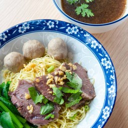 บะหมี่เนื้อเทพตุ๋น (Delivery)