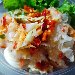 ยำเห็ดขาว