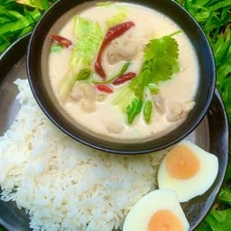 เซท ข้าว+ตัมข่าไก่ใ่กะหล่ำปลี