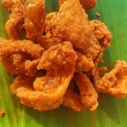 หนังไก่ทอดกรอบ