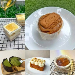 ชีสเค้ก พุดดิ้ง พันนาคอตต้า by BAKE IN ROOM