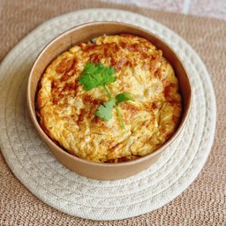 ข้าวไข่เจียวหมูสับ