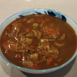 แกงกะหรี่หมู อุด้ง