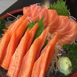 แซลมอนปูอัด+วาซาบิ