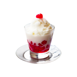 ทับทิมกรอบนมสด