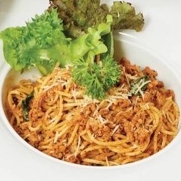 สปาเก็ตตี้โบโลเนสหมู