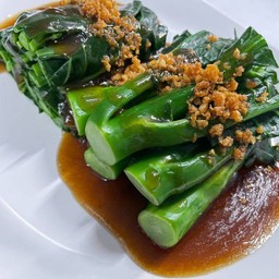 คะน้าฮ่องกงน้ำมันหอย
