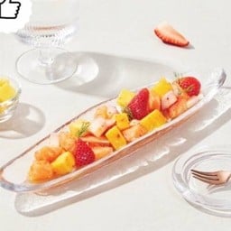 ยำแซลมอนผลไม้