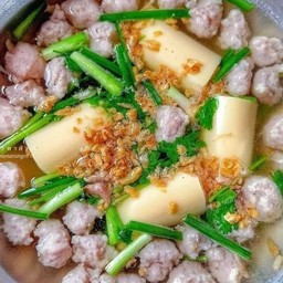ต้มจืดหมูสับเต้าหู้วุ้นเส้นผักกาดขาวหอมสุดๆ79