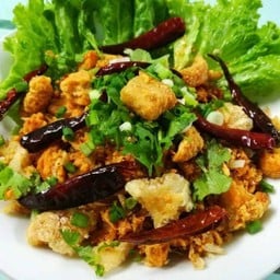 ตำบ่ะหนุน(ตำขนุน)