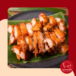 หมูสามชั้นทอด