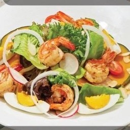 สลัดกุ้งย่าง
