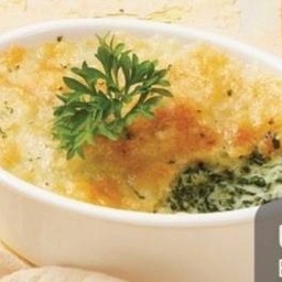 ผักโขมอบชีส