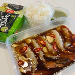 กุ้งหวานดองโชยุ