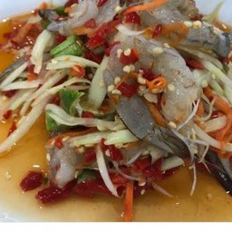 ตำไทยกุ้งสด