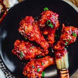 ไก่ทอดซอสเกาหลี(ชุดเล็ก4ชิ้น)