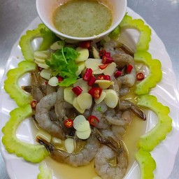 กุ้งแช่น้ำปลา