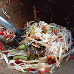 ตำซั่วปูปลาร้า