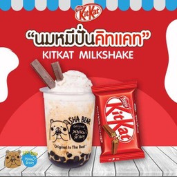 นมหมีปั่นคิดแคท