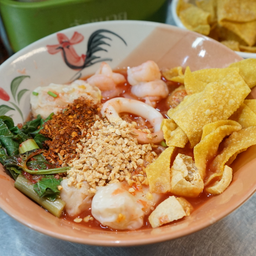 ก๋วยเตี๋ยวเย็นตาโฟต้มยำทะเล