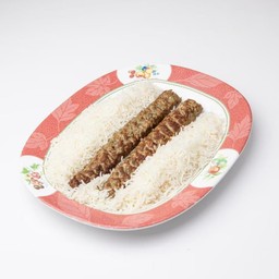 Chleo Kebab (Shish Kebab with Rice)