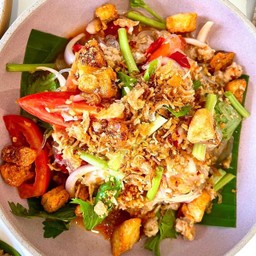 ยำวุ้นเส้นหมูสับ อีสแอน