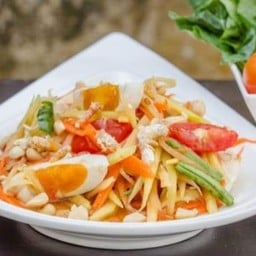 ตำไทยไข่เค็ม