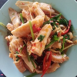 ผัดกะเพรา (ผัดเป็นกับข้าว)