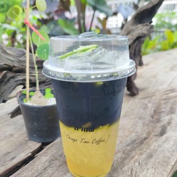 ชาเขียว(ใบชา)น้ำผึ้งมะนาว