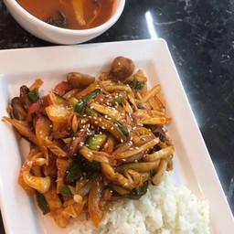 오징어덮밥 (곱배기) - โอจิงโง๊ะต๊อบบับ (พิเศษ)