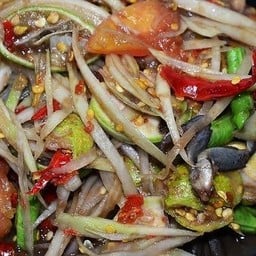 ร้านครัวยายนาง-ยายไก่ ปั้มบางจากสหกรณ์หมู่บ้านสหพร