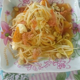 ตำไทยไข่เค็ม