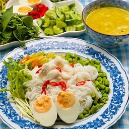 ขนมจีนน้ำยาปูครัวคุณยาย