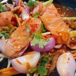 ตำแชลมอนไหลบัว