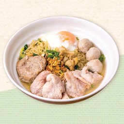 ก๋วยเตี๋ยวน้ำใส  (ไม่รวมไข่)
