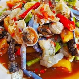 ตำเกาเหลาทะเลรวม