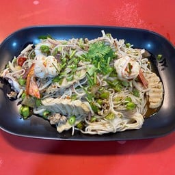 ยำขนมจีนลาว