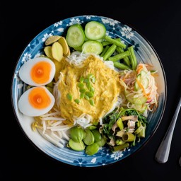ขนมจีน น้ำยากะทิใต้ 1 ชุด