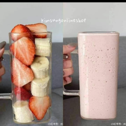 สตอเบอร์รี่+กล้วย🍓🍌