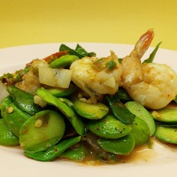 สะตอผัดกุ้งกะปิ