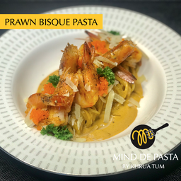 Prawn bisque pasta