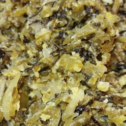 ผักกาดดองผัดไข่